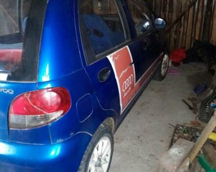 Синій Деу Матіз, об'ємом двигуна 0.8 л та пробігом 193 тис. км за 2000 $, фото 3 на Automoto.ua
