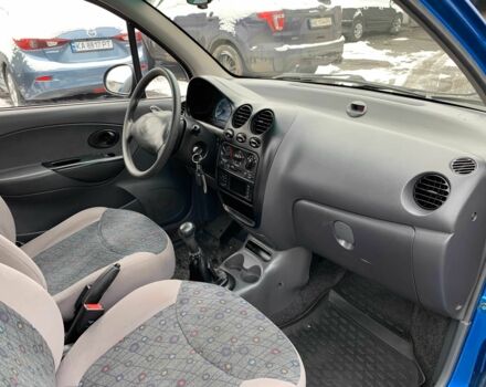 Синий Дэу Матиз, объемом двигателя 0.8 л и пробегом 60 тыс. км за 3200 $, фото 17 на Automoto.ua