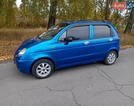 Синий Дэу Матиз, объемом двигателя 0.8 л и пробегом 101 тыс. км за 2650 $, фото 24 на Automoto.ua