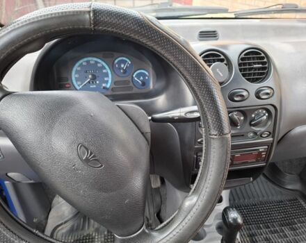 Синій Деу Матіз, об'ємом двигуна 1 л та пробігом 149 тис. км за 2200 $, фото 4 на Automoto.ua