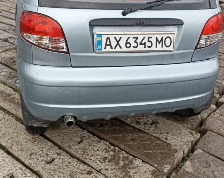 Синий Дэу Матиз, объемом двигателя 0.8 л и пробегом 106 тыс. км за 3300 $, фото 7 на Automoto.ua