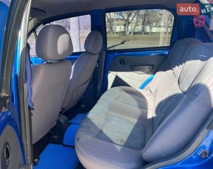 Синій Деу Матіз, об'ємом двигуна 0.8 л та пробігом 120 тис. км за 2399 $, фото 14 на Automoto.ua