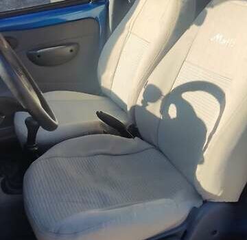 Синий Дэу Матиз, объемом двигателя 0.8 л и пробегом 58 тыс. км за 2500 $, фото 10 на Automoto.ua