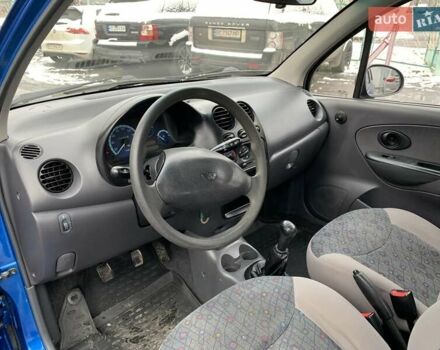 Синій Деу Матіз, об'ємом двигуна 0.8 л та пробігом 60 тис. км за 3300 $, фото 12 на Automoto.ua
