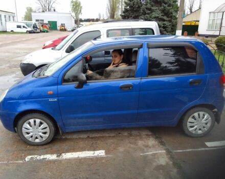 Синий Дэу Матиз, объемом двигателя 0.8 л и пробегом 65 тыс. км за 4500 $, фото 1 на Automoto.ua