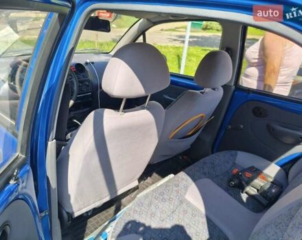 Синій Деу Матіз, об'ємом двигуна 0.8 л та пробігом 53 тис. км за 2800 $, фото 13 на Automoto.ua