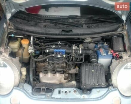 Синий Дэу Матиз, объемом двигателя 0.8 л и пробегом 120 тыс. км за 1000 $, фото 4 на Automoto.ua