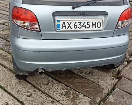 Синий Дэу Матиз, объемом двигателя 0.8 л и пробегом 106 тыс. км за 3100 $, фото 3 на Automoto.ua