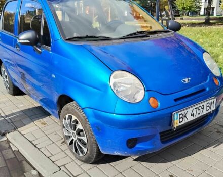 Синій Деу Матіз, об'ємом двигуна 0.8 л та пробігом 152 тис. км за 2200 $, фото 3 на Automoto.ua