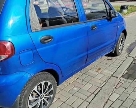 Синій Деу Матіз, об'ємом двигуна 0.8 л та пробігом 152 тис. км за 2200 $, фото 3 на Automoto.ua