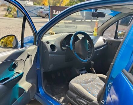 Синій Деу Матіз, об'ємом двигуна 0.8 л та пробігом 152 тис. км за 2200 $, фото 4 на Automoto.ua