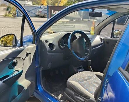 Синій Деу Матіз, об'ємом двигуна 0.8 л та пробігом 152 тис. км за 2200 $, фото 4 на Automoto.ua