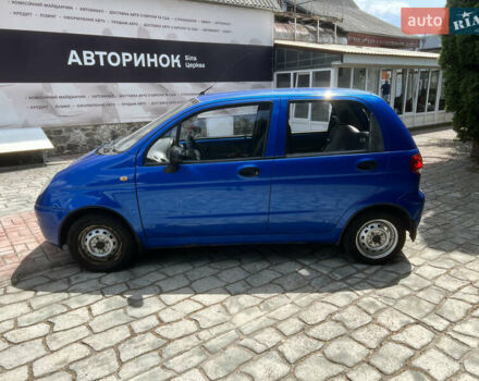 Синий Дэу Матиз, объемом двигателя 0.8 л и пробегом 64 тыс. км за 3100 $, фото 6 на Automoto.ua