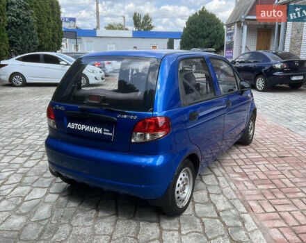 Синий Дэу Матиз, объемом двигателя 0.8 л и пробегом 64 тыс. км за 3100 $, фото 4 на Automoto.ua