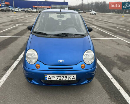 Синий Дэу Матиз, объемом двигателя 0.8 л и пробегом 107 тыс. км за 2600 $, фото 1 на Automoto.ua