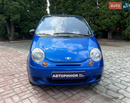 Синий Дэу Матиз, объемом двигателя 0.8 л и пробегом 64 тыс. км за 3100 $, фото 1 на Automoto.ua