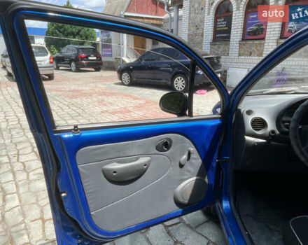 Синий Дэу Матиз, объемом двигателя 0.8 л и пробегом 64 тыс. км за 3100 $, фото 7 на Automoto.ua