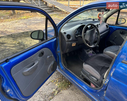 Синій Деу Матіз, об'ємом двигуна 0.8 л та пробігом 111 тис. км за 2800 $, фото 7 на Automoto.ua