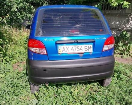Синий Дэу Матиз, объемом двигателя 0.8 л и пробегом 78 тыс. км за 2900 $, фото 1 на Automoto.ua