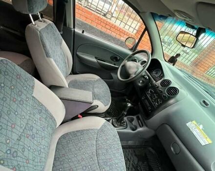 Синий Дэу Матиз, объемом двигателя 0.8 л и пробегом 172 тыс. км за 2500 $, фото 6 на Automoto.ua