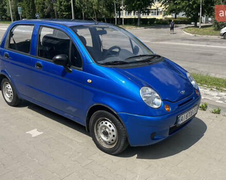 Синий Дэу Матиз, объемом двигателя 0.8 л и пробегом 64 тыс. км за 3100 $, фото 5 на Automoto.ua