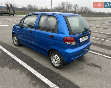 Синий Дэу Матиз, объемом двигателя 0.8 л и пробегом 107 тыс. км за 2600 $, фото 5 на Automoto.ua