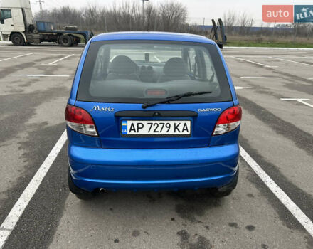 Синий Дэу Матиз, объемом двигателя 0.8 л и пробегом 107 тыс. км за 2600 $, фото 4 на Automoto.ua