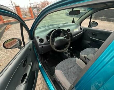 Синий Дэу Матиз, объемом двигателя 0.8 л и пробегом 172 тыс. км за 2500 $, фото 8 на Automoto.ua