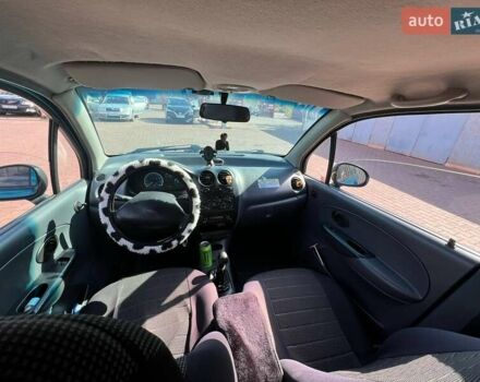 Синий Дэу Матиз, объемом двигателя 0.8 л и пробегом 172 тыс. км за 2500 $, фото 4 на Automoto.ua