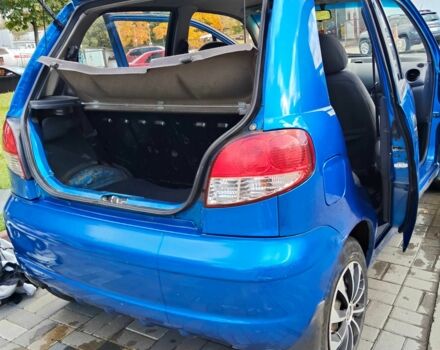 Синій Деу Матіз, об'ємом двигуна 0.8 л та пробігом 152 тис. км за 2200 $, фото 8 на Automoto.ua