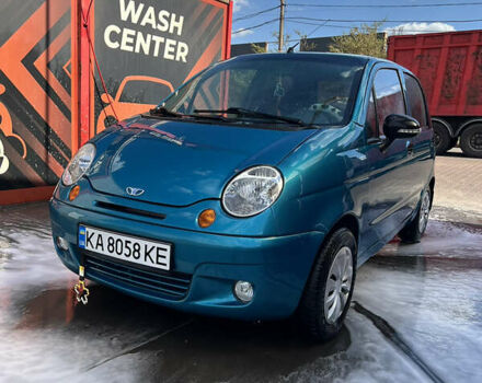 Синий Дэу Матиз, объемом двигателя 0.8 л и пробегом 172 тыс. км за 2500 $, фото 1 на Automoto.ua