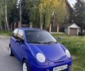 Синий Дэу Матиз, объемом двигателя 0.8 л и пробегом 198 тыс. км за 1500 $, фото 1 на Automoto.ua