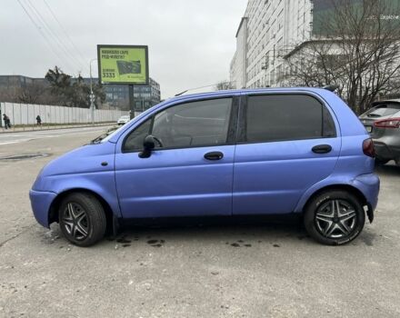 Синий Дэу Матиз, объемом двигателя 0.8 л и пробегом 174 тыс. км за 1999 $, фото 1 на Automoto.ua