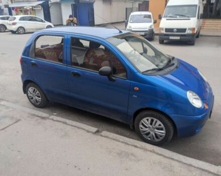 Синий Дэу Матиз, объемом двигателя 8 л и пробегом 83 тыс. км за 2100 $, фото 1 на Automoto.ua