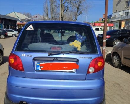 Синій Деу Матіз, об'ємом двигуна 8 л та пробігом 100 тис. км за 2900 $, фото 3 на Automoto.ua