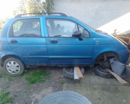 Синий Дэу Матиз, объемом двигателя 8 л и пробегом 2 тыс. км за 603 $, фото 1 на Automoto.ua