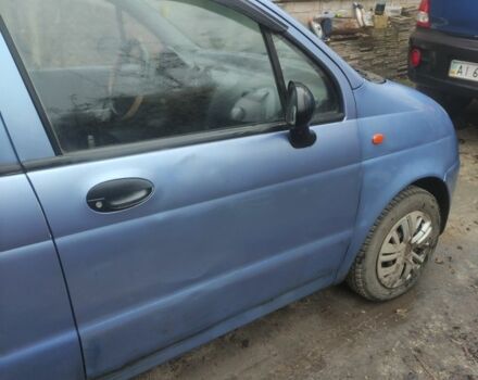 Синий Дэу Матиз, объемом двигателя 0.8 л и пробегом 20 тыс. км за 1700 $, фото 1 на Automoto.ua