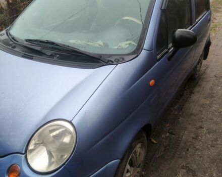 Синий Дэу Матиз, объемом двигателя 0.8 л и пробегом 20 тыс. км за 1700 $, фото 6 на Automoto.ua