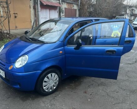 Синий Дэу Матиз, объемом двигателя 0.8 л и пробегом 122 тыс. км за 2350 $, фото 4 на Automoto.ua