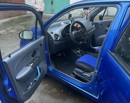 Синий Дэу Матиз, объемом двигателя 0.8 л и пробегом 122 тыс. км за 2350 $, фото 22 на Automoto.ua