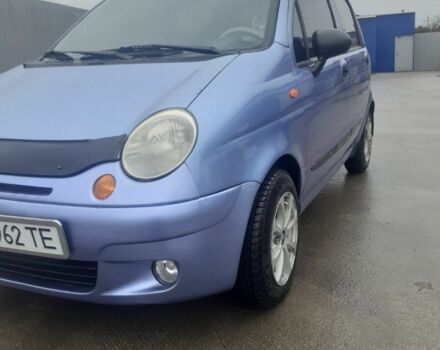 Синий Дэу Матиз, объемом двигателя 0.8 л и пробегом 167 тыс. км за 2650 $, фото 3 на Automoto.ua