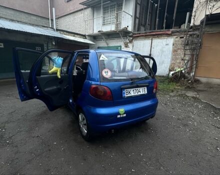 Синий Дэу Матиз, объемом двигателя 0.8 л и пробегом 122 тыс. км за 2350 $, фото 6 на Automoto.ua