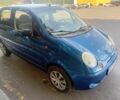 Синий Дэу Матиз, объемом двигателя 0.8 л и пробегом 105 тыс. км за 2600 $, фото 1 на Automoto.ua