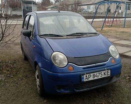 Синій Деу Матіз, об'ємом двигуна 0.8 л та пробігом 202 тис. км за 1800 $, фото 1 на Automoto.ua
