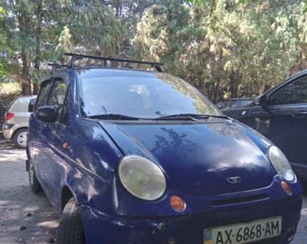Синій Деу Матіз, об'ємом двигуна 1 л та пробігом 130 тис. км за 1400 $, фото 1 на Automoto.ua