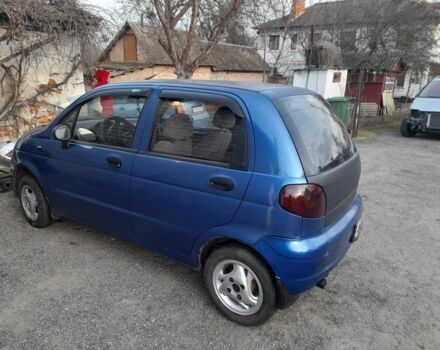 Синій Деу Матіз, об'ємом двигуна 0.8 л та пробігом 200 тис. км за 2200 $, фото 1 на Automoto.ua
