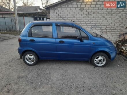 Синій Деу Матіз, об'ємом двигуна 0.8 л та пробігом 213 тис. км за 1800 $, фото 1 на Automoto.ua