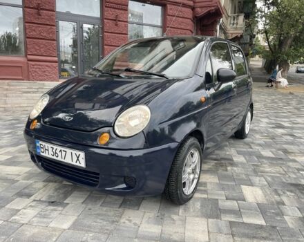 Синий Дэу Матиз, объемом двигателя 0.8 л и пробегом 144 тыс. км за 2650 $, фото 1 на Automoto.ua