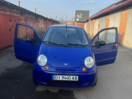 Синій Деу Матіз, об'ємом двигуна 0.8 л та пробігом 131 тис. км за 2200 $, фото 1 на Automoto.ua
