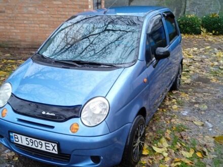 Синій Деу Матіз, об'ємом двигуна 0.8 л та пробігом 137 тис. км за 2100 $, фото 1 на Automoto.ua